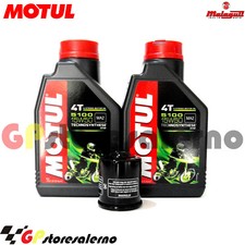 TAGLIANDO OLIO + FILTRO MOTUL 5100 15W50 MALAGUTI 250 MADISON 3 IE 2005