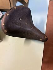 Brooks Sella In Pelle Cuoio  bicicletta vintage Made In England 