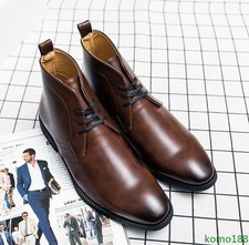 Scarpe eleganti alte uomo formali tinta unita business stringate pompa lavoro festa
