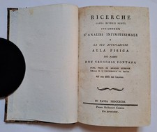 GREGORIO FONTANA Ricerche