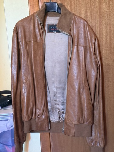 Giubbotto bomber vera pelle - bomber,