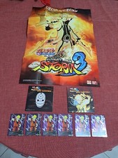Naruto Ultimate Ninja 3 Storm Collector's Contenuti Sound Card And Poster