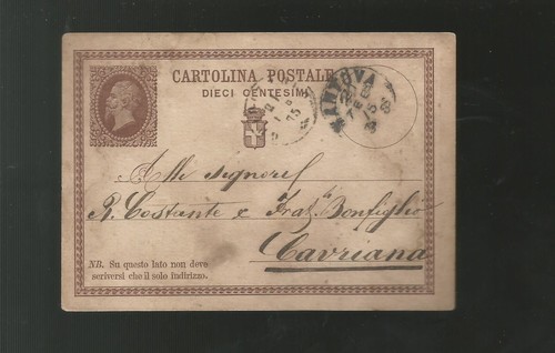 Italia regno cartolina - italia,