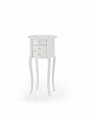   TAVOLINO BIANCO  TONDO PORTA