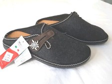 PANTOFOLE DONNA INVERNALI IN PELLE NUOVE TAGLIA 39