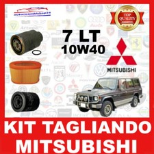 KIT TAGLIANDO PER MITSUBISHI PAJERO II 2500cc dal 1990 al 2000 I° TIPO FILTRI 