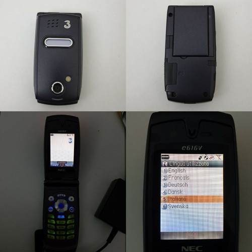 Cellulare nec e616v blu - cellulare,