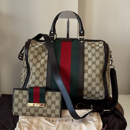 Gucci bauletto monogram con - gucci, gg