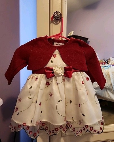 Abito giacca rossa bambina - abito/giacca,