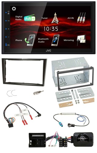 Jvc usb bluetooth - volante, dab