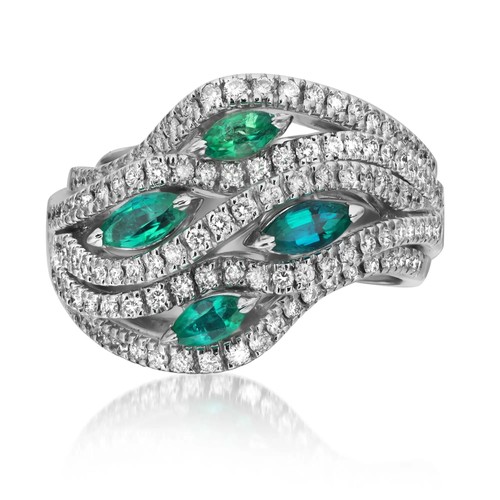 Anello cocktail damiani - anello,