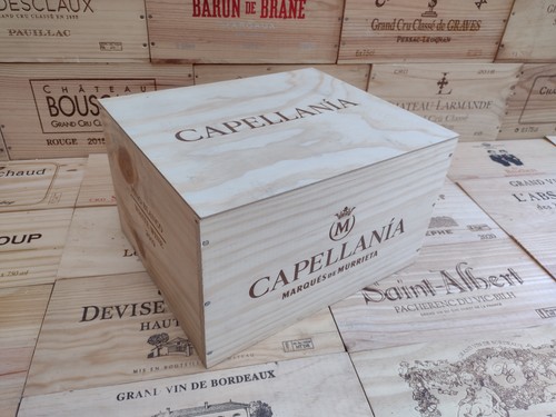Cassetta porta vino legno - porta,