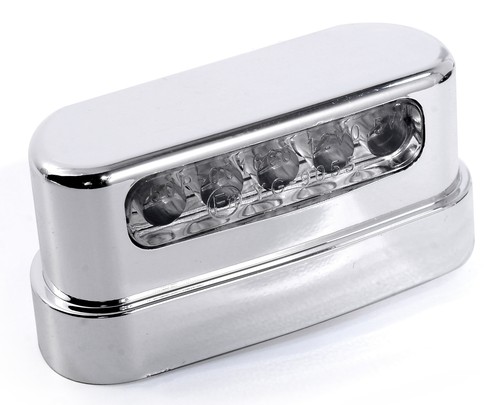 Luce targa led - 12v, abs
