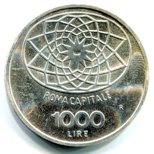 Italia 1000 lire roma capitale - roma,
