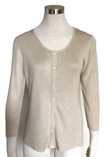 Cardigan donna girocollo pura