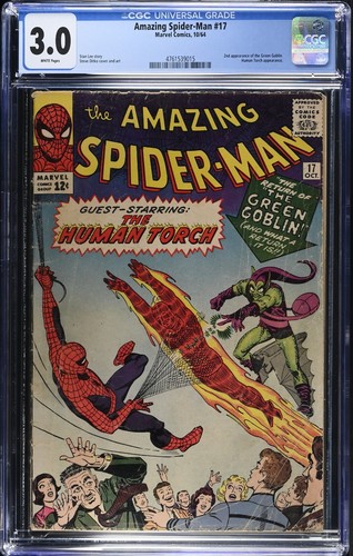 Amazing spider man cgc - #17, 3.0