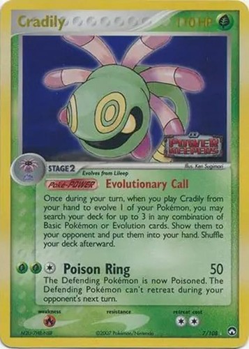 Cradily 108 pokemon - -,