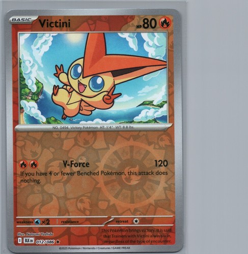 Victini 012 086 raro - 012/086,