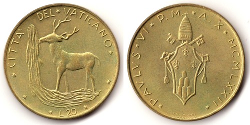 Città del vaticano lire - vaticano,