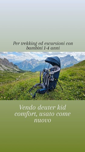 Deuter kid comfort zaino - kid,