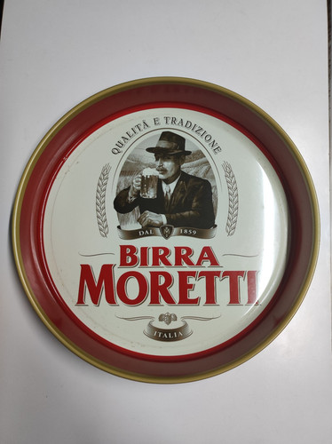 Vassoio pubblicitario birra - pubblicitario,