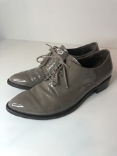Scarpe Inglesine Gabor Da Donna Grigie Vernice Tg.39