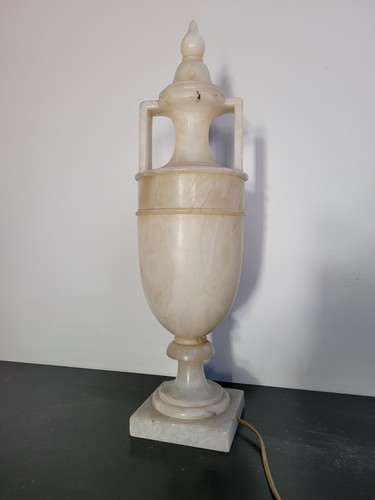 Vaso alabastro xx secolo - in,