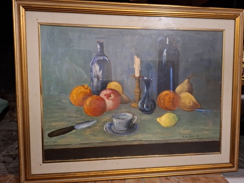 Quadro olio tela - olio,