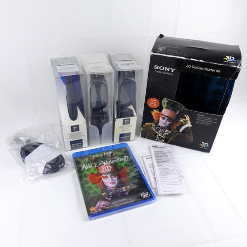 Sony deluxe starter kit con - 3d,