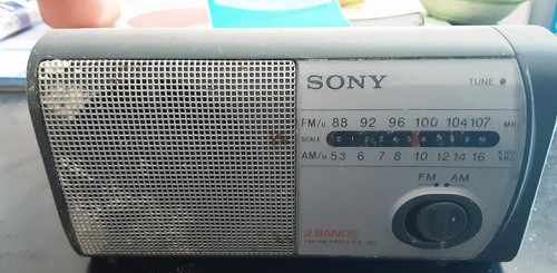 Radio portatile vintage sony - portatile,