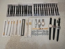 lotto orologi vintage uomo donna automatico manuale quarzo cinturini e bracciali