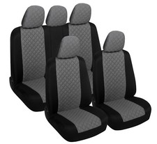 Coprisedili Universali Auto Compatibili Set Completo Fodere Anteriore Posteriori