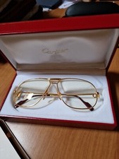 Cartier Tank Glasses Nos Gold New