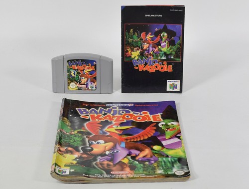 Nintendo n64 banjo kazooie - n64,, banjo-kazooie