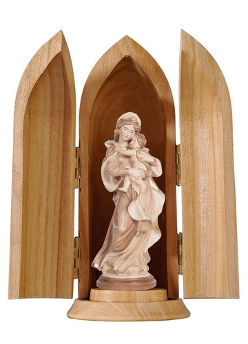 Statua madonna bambino in - e,