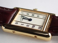 Cartier Must Tank Vermeil