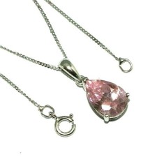 Collana Pendente In Oro Bianco