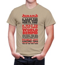 T-SHIRT JUMANJI FILM ANNI 90