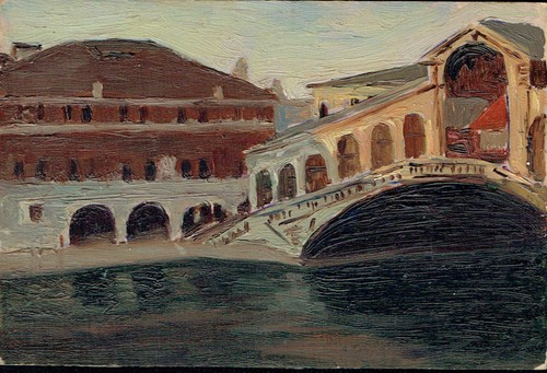 Piccolo dipinto olio - dipinto, antonio