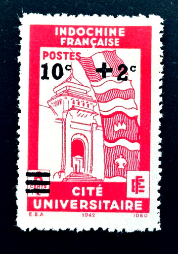 Francobollo indocina francese - indocina,