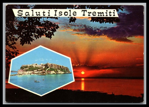 Cartolina isole tremiti - isole,