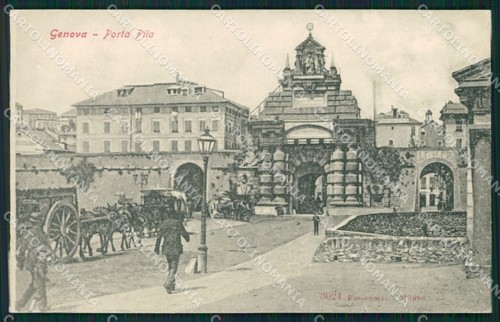 Genova città porta - porta, pila