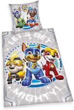 Paw Patrol Set Copripiumino 100% cotone rinforzato 1 federa + 1 Copri piumino