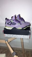 scarpe nike  jordan 4 retro viola canyon 42.5
