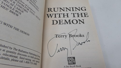 Signed running with - running, the