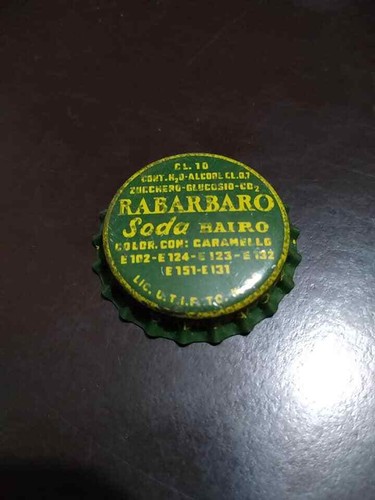 Tappo corona rabarbaro - tappo,