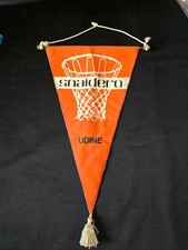 Gagliardetto Pennant  SNAIDERO Udine Basket Originale anni 70/80 (B)