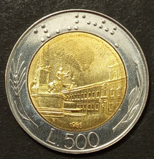 500 LIRE BIMETALLICO 1985 FDC