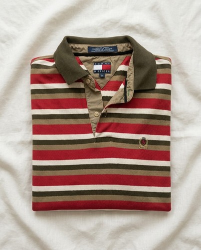 Tommy hilfiger striped polo - tommy,