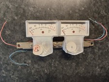 COPPIA VUMETER PER REGISTRATORI REVOX  A 77  MK1-MK2-MK3-MK4 (RIF. N° 7-8 )